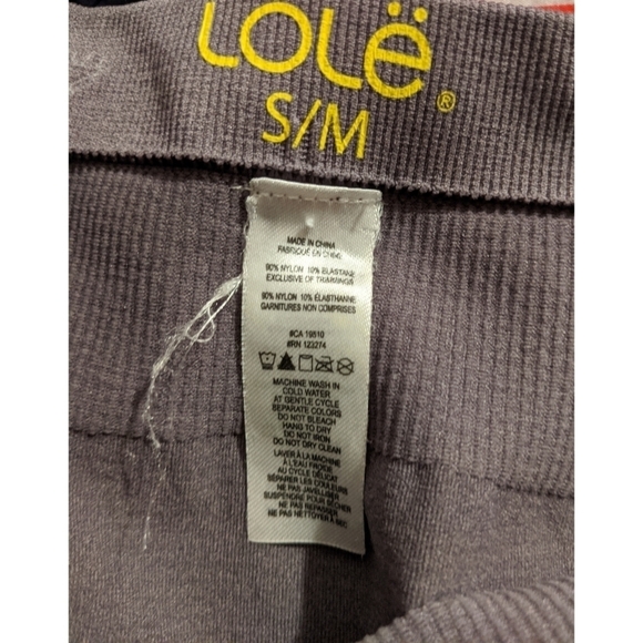 Lole Leggings with Ruched Calves and Ankles - Picture 3 of 5